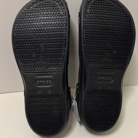 CROCS Bistro Work Clog Size 12 Men New with Tags  Black Clogs main image 15